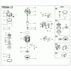 Recambios Prisma 15